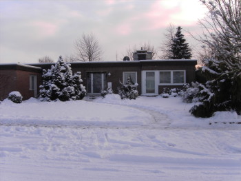 Haus im Schnee